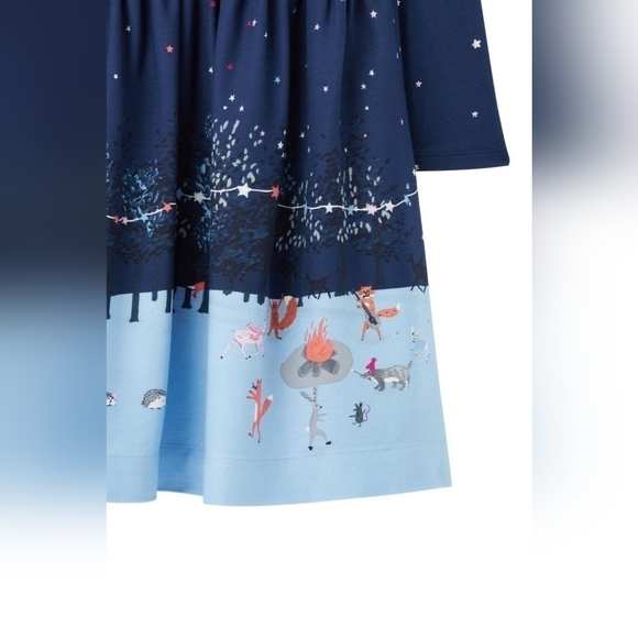 JOULES | Blue Merrie Mock Layer Dress - Picture 4 of 9